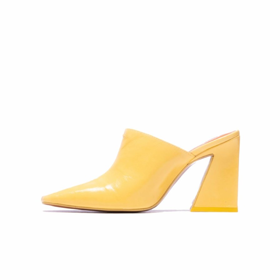 Women L'Intervalle | L'Intervalle Women Tiffany Yellow Leather