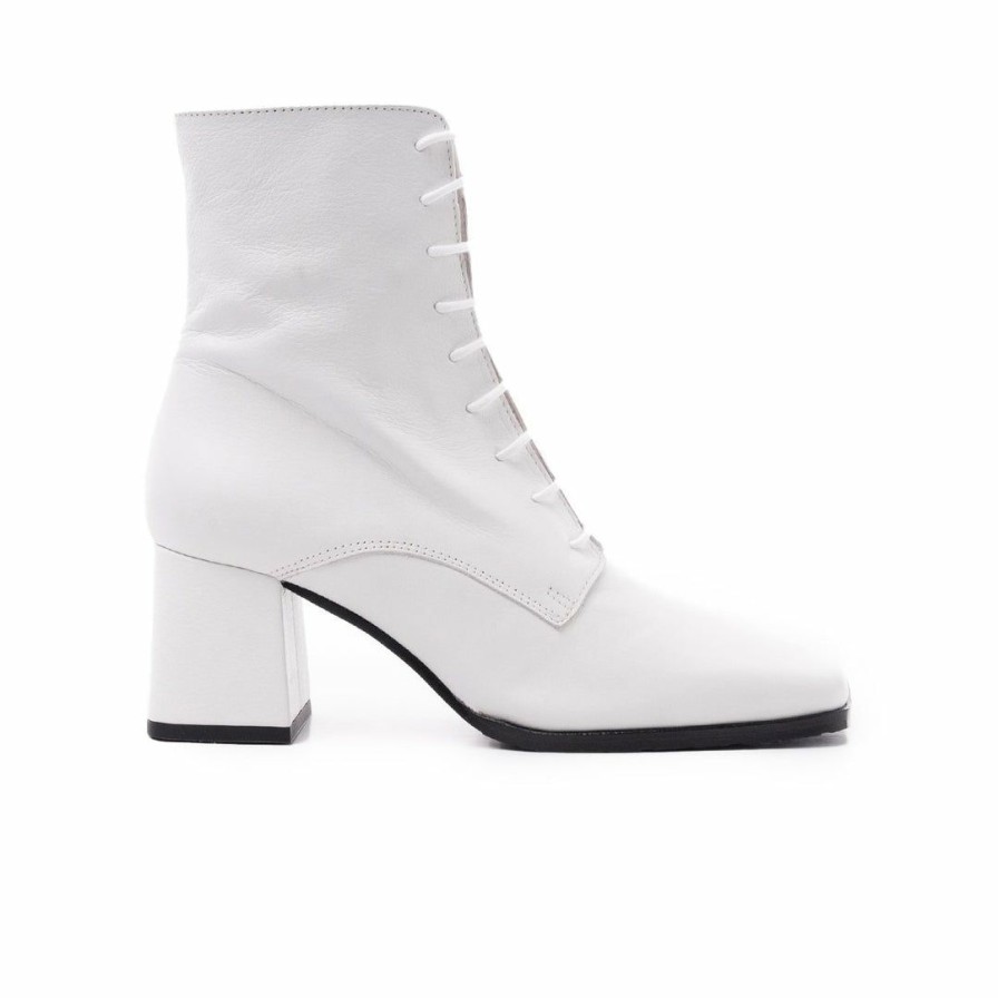 Women L'Intervalle | L'Intervalle Chatham White Leather