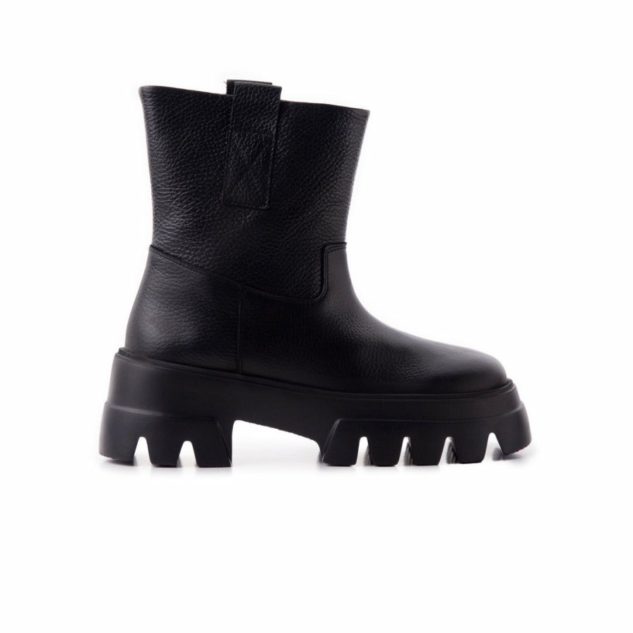 Women L'Intervalle | L'Intervalle Alaska Women Black Leather