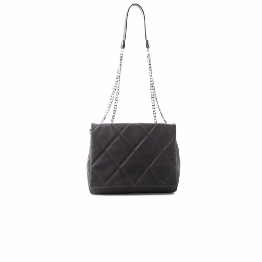 Bags L'Intervalle | L'Intervalle Monna Dark Grey Leather Women Dark Grey Leather/Cuir Gris Fonce