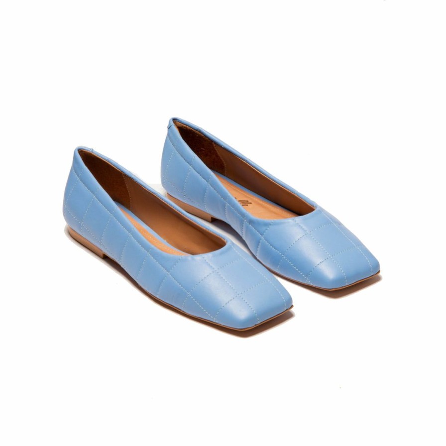 Women L'Intervalle | L'Intervalle Women Precious Blue Leather