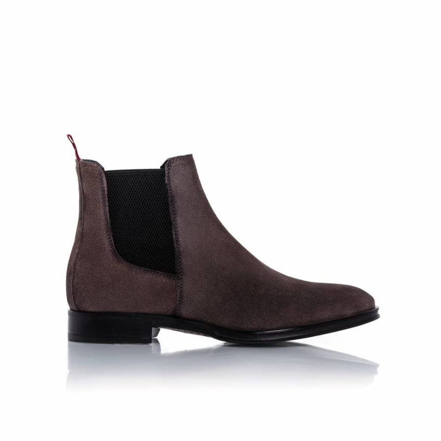 Men L'Intervalle | L'Intervalle Alfonso Moss Suede Boots