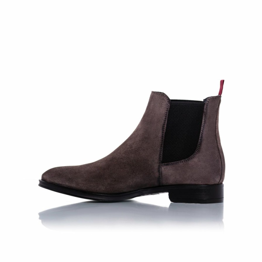 Men L'Intervalle | L'Intervalle Alfonso Moss Suede Boots