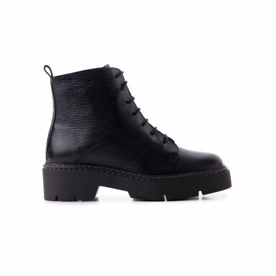 Women L'Intervalle | L'Intervalle Springfield Women Black Leather