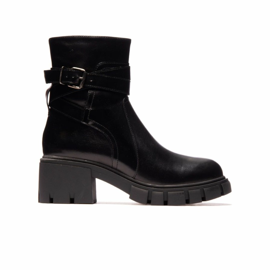 Women L'Intervalle | L'Intervalle Ballarat Women Black Leather