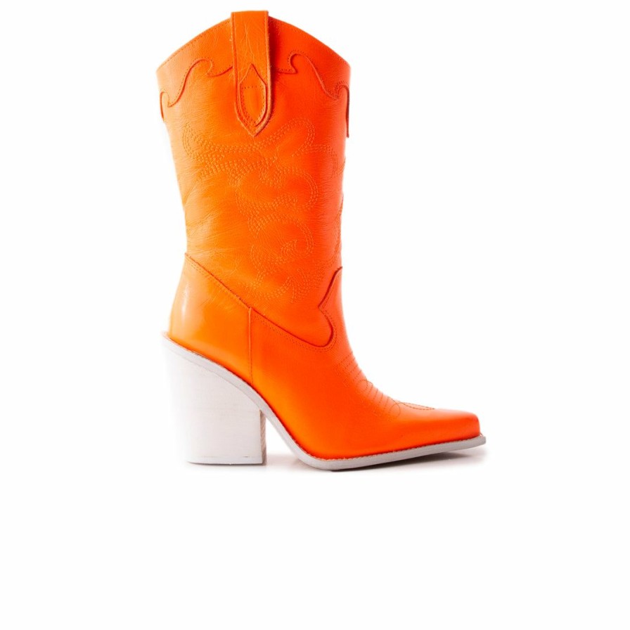 Women L'Intervalle | L'Intervalle Cavalia Orange Neon Orange Neon/Neon Orange