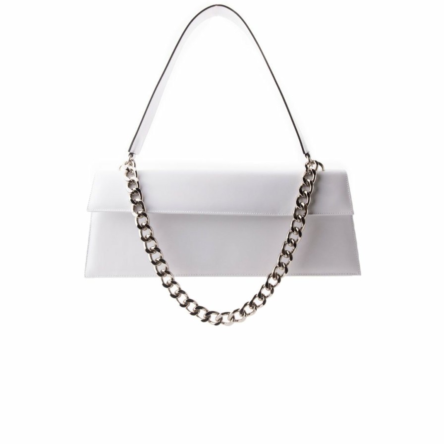 Bags L'Intervalle | L'Intervalle Trav White Leather Women White Leather/Cuir Blanc