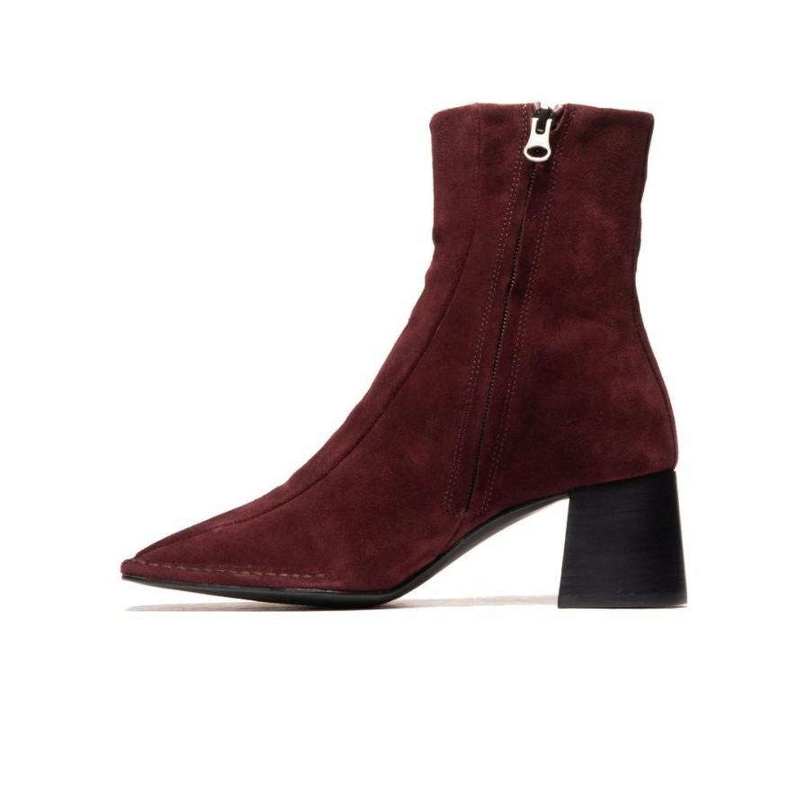 Women L'Intervalle | L'Intervalle Women Dublin Bordeaux Suede Bordeau Suede