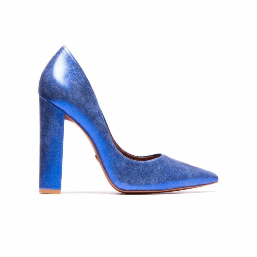 Women L'Intervalle | L'Intervalle Antonella Blue Metallic