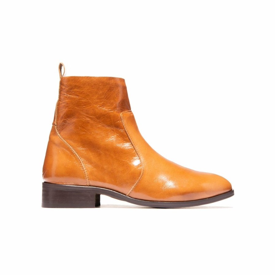 Women L'Intervalle | L'Intervalle Women Mercer Tan Leather