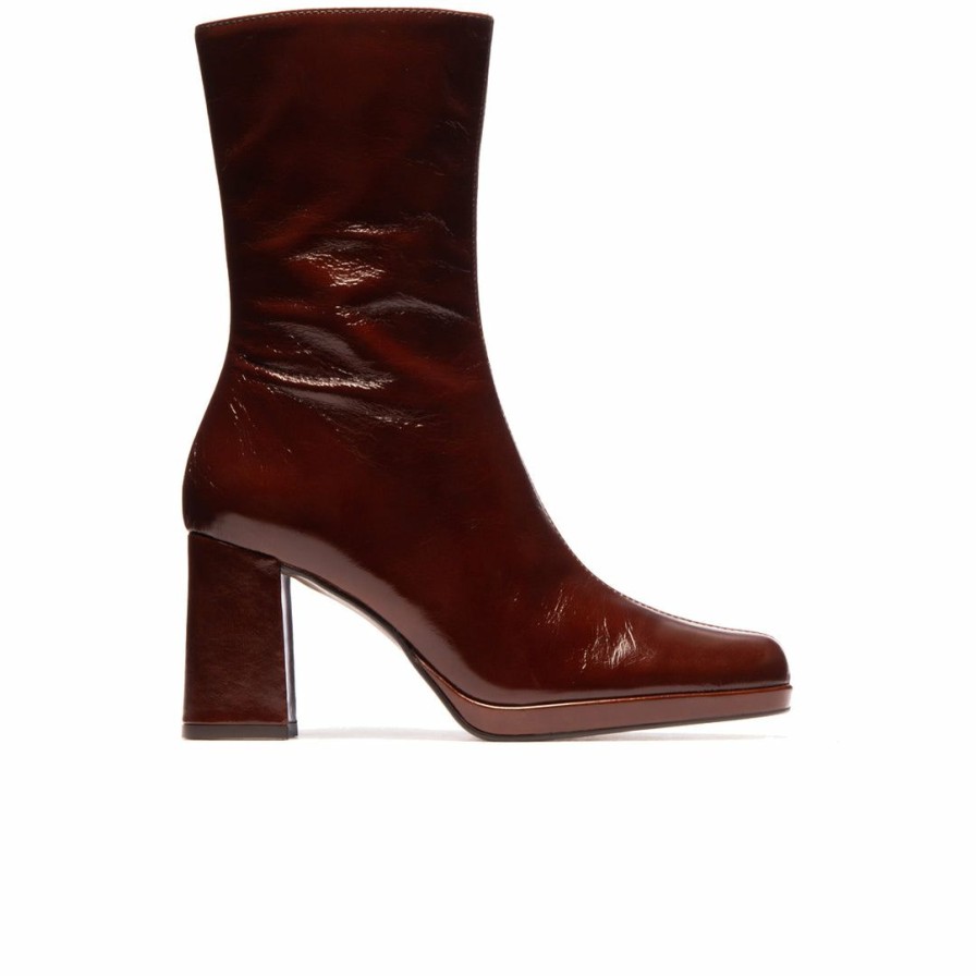 Women L'Intervalle | L'Intervalle Onslow Chestnut Leather