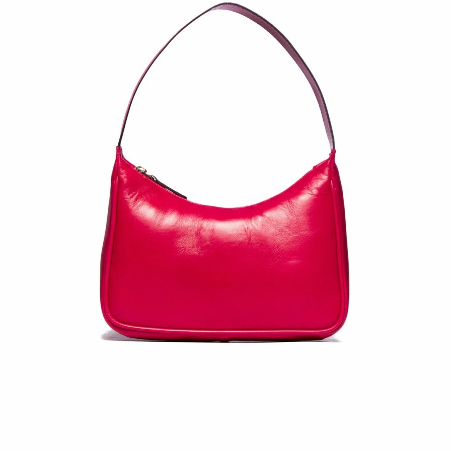 Bags L'Intervalle | L'Intervalle City Women Berry Leather