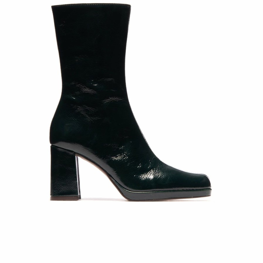 Women L'Intervalle | L'Intervalle Women Onslow Green Leather