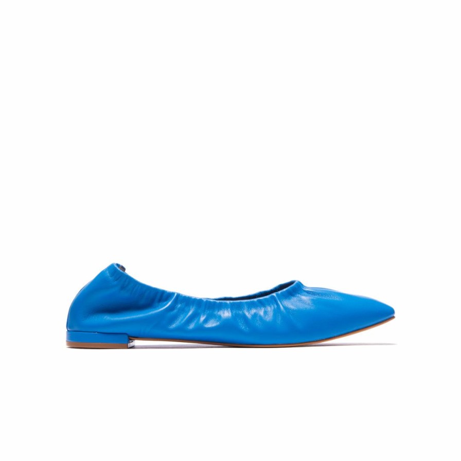 Women L'Intervalle | L'Intervalle Women Bee Blue Leather