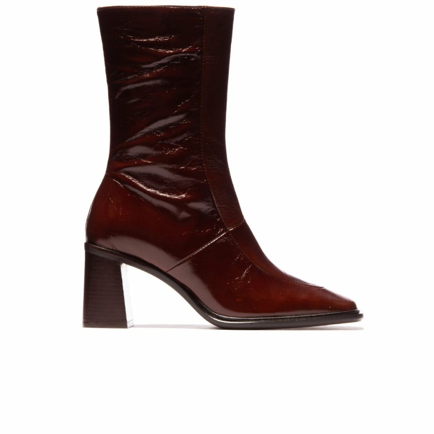 Women L'Intervalle | L'Intervalle Manor Chestnut Leather