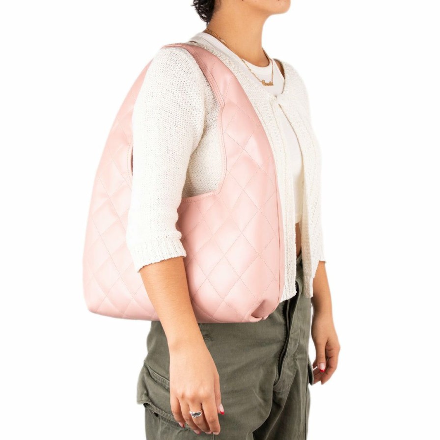 Bags L'Intervalle | L'Intervalle Luka Light Pink Leather Light Pink Leather/Cuir Rose Pale