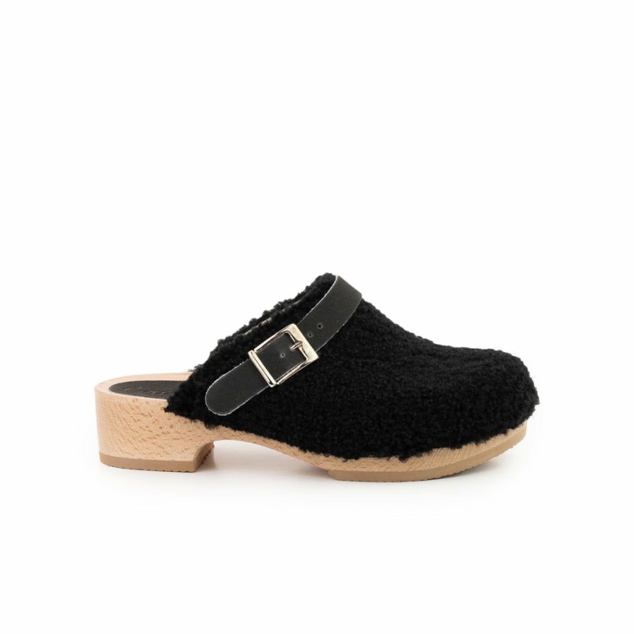 Women L'Intervalle | L'Intervalle Women Panda Black Sherpa