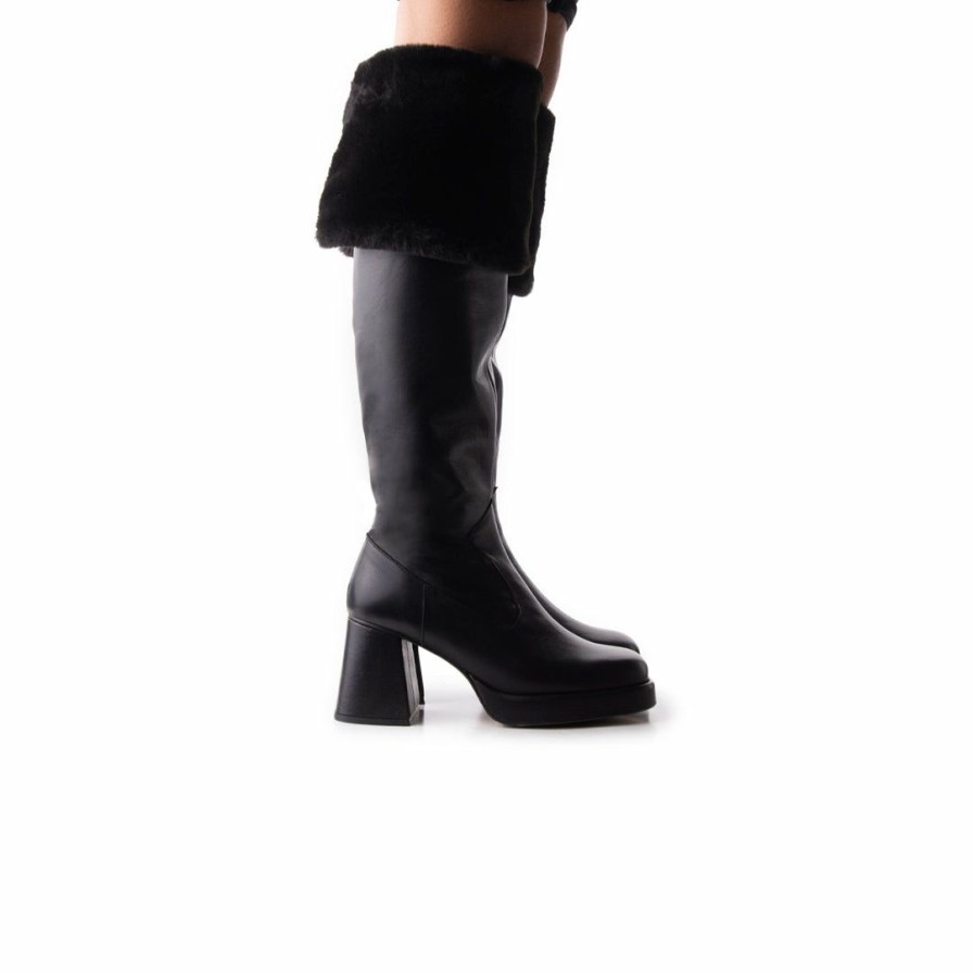 Women L'Intervalle | L'Intervalle Jesse Women Black Leather