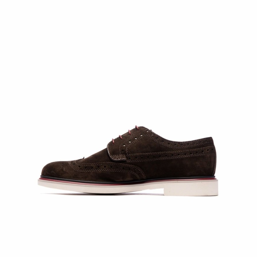 Women L'Intervalle | L'Intervalle Mario Women Dark Brown Suede