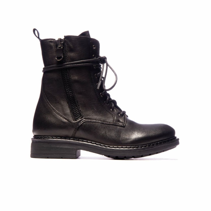 Women L'Intervalle | L'Intervalle Sneek Women Black Leather