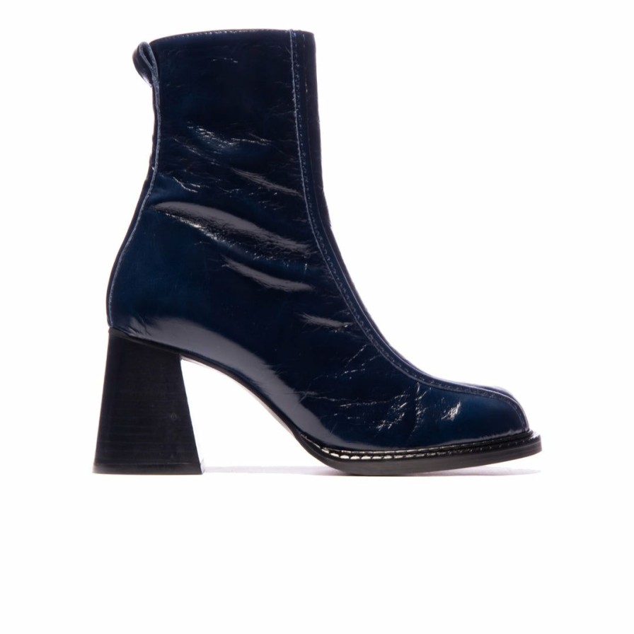 Women L'Intervalle | L'Intervalle Women Colmar Navy Leather