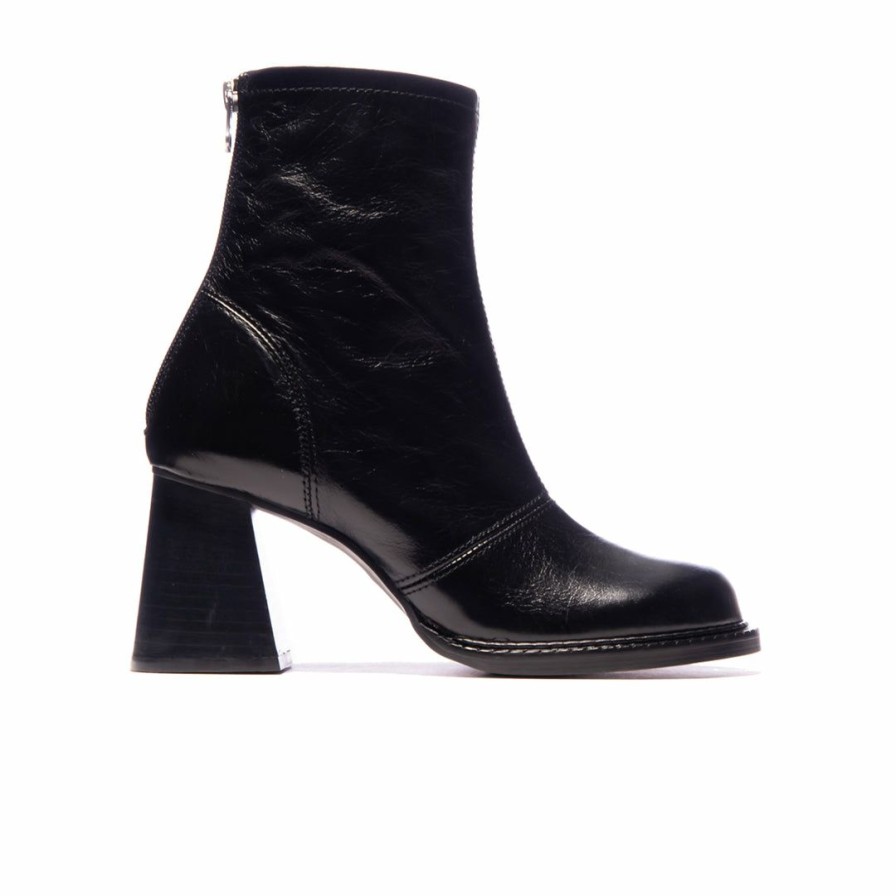 Women L'Intervalle | L'Intervalle Strasbourg Black Leather