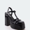 Women L'Intervalle | L'Intervalle Lauranne Black Patent Black Patent/Cuir Vernis Noir