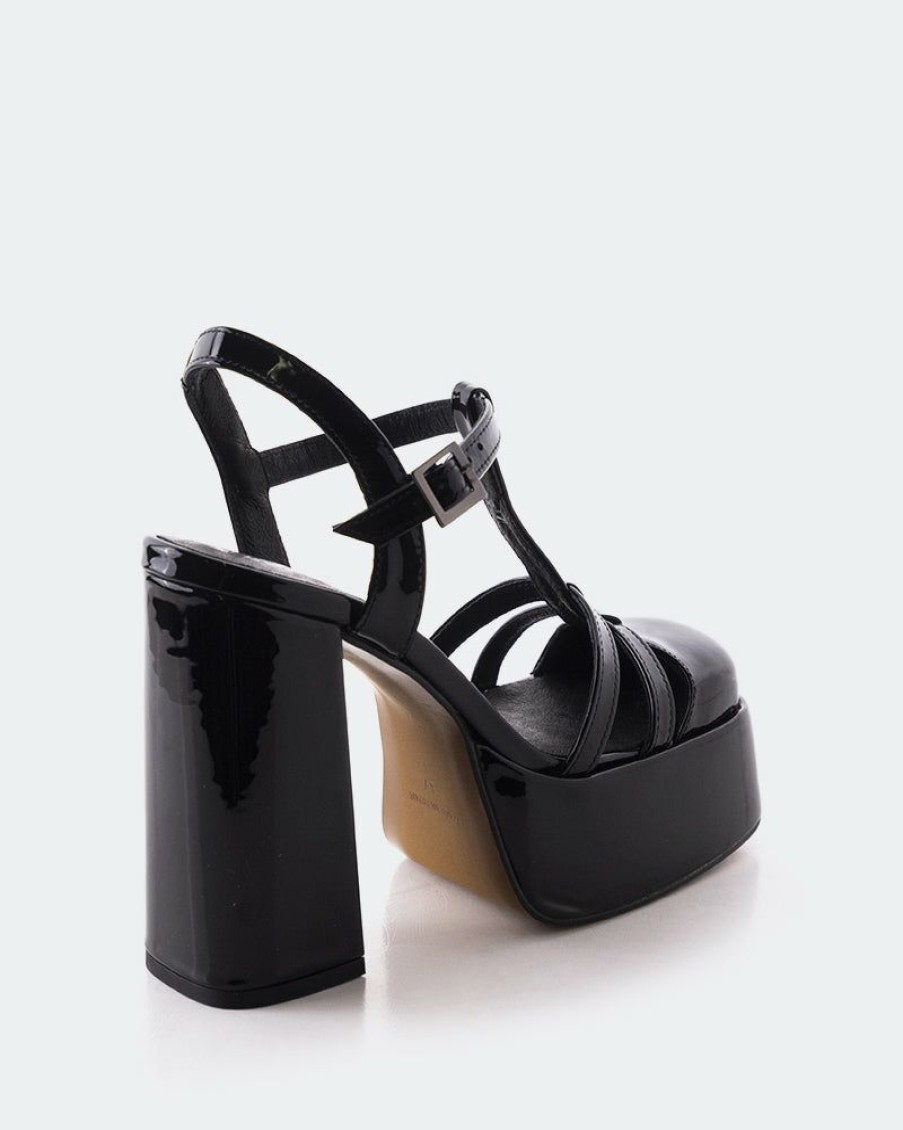 Women L'Intervalle | L'Intervalle Lauranne Black Patent Black Patent/Cuir Vernis Noir