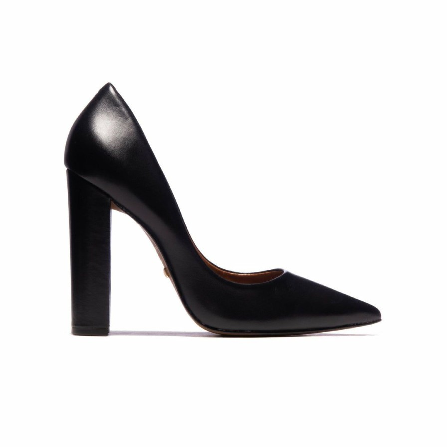 Women L'Intervalle | L'Intervalle Women Antonella Black Leather