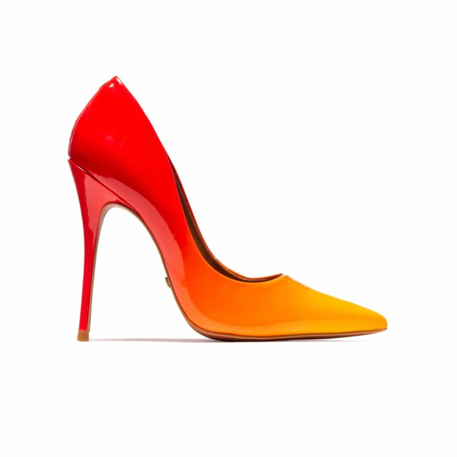 Women L'Intervalle | L'Intervalle Teeva Women Red Patent/Clear