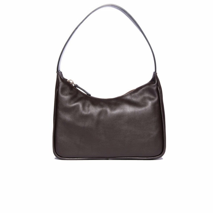 Bags L'Intervalle | L'Intervalle Women City Deep Brown Leather