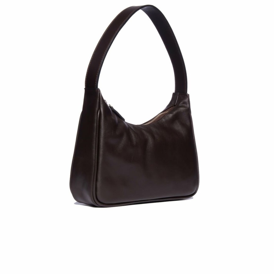 Bags L'Intervalle | L'Intervalle Women City Deep Brown Leather