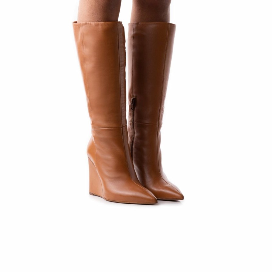 Women L'Intervalle | L'Intervalle Heritage Women Tan Leather