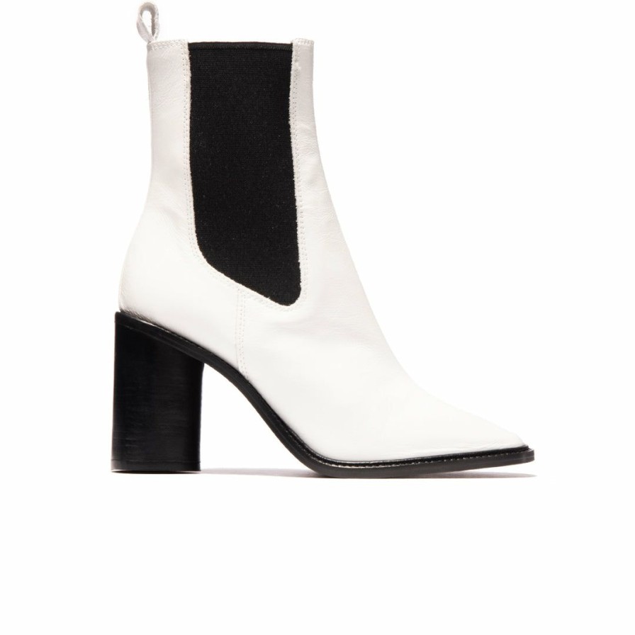 Women L'Intervalle | L'Intervalle Women Barnes White Leather