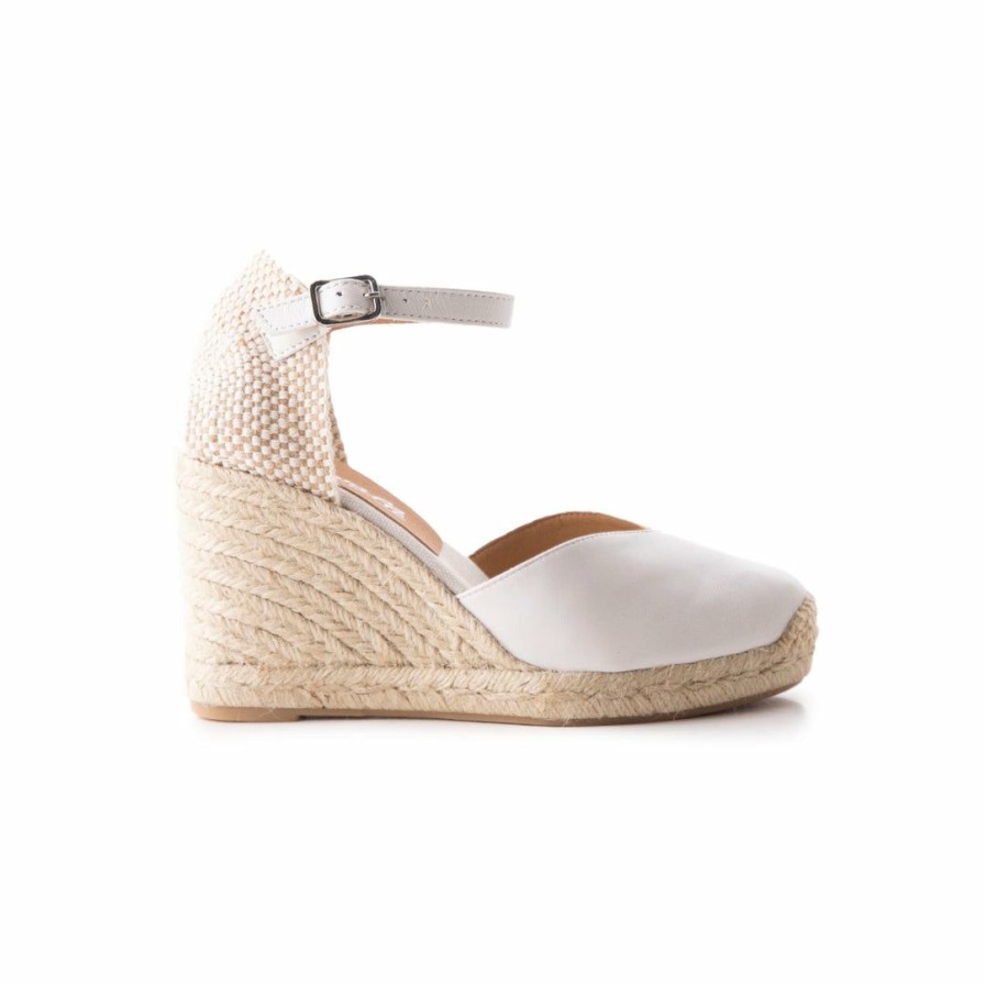 Women L'Intervalle | L'Intervalle Beatrice White Leather White Leather/Cuir Blanc