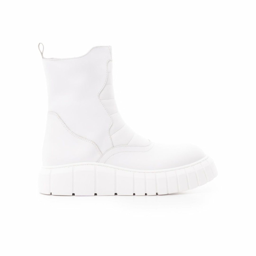 Women L'Intervalle | L'Intervalle Women Busan White Leather