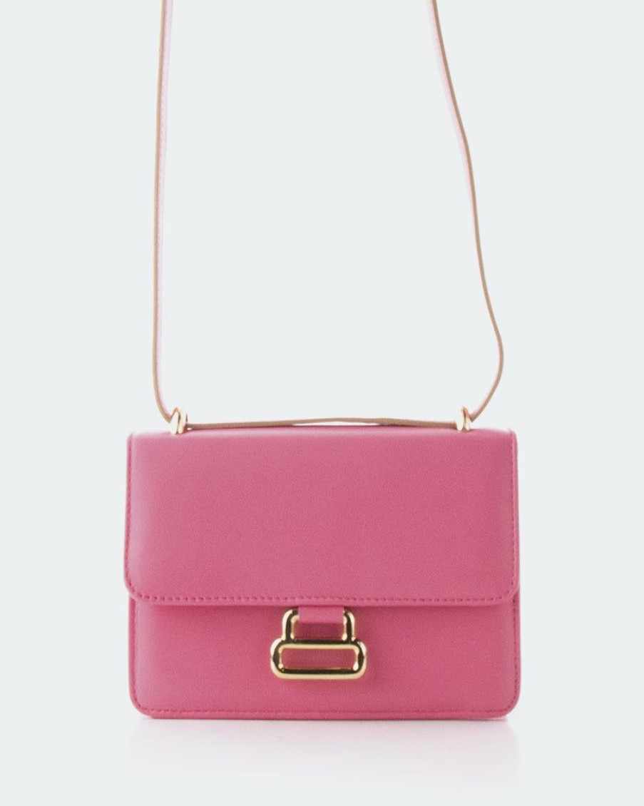 Bags L'Intervalle | L'Intervalle Breezy Pink Leather Women Pink Leather/Cuir Rose