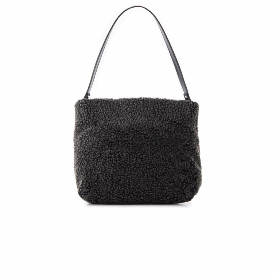 Bags L'Intervalle | L'Intervalle Rosiers Black Fur Black Fur/Fourrure Noir