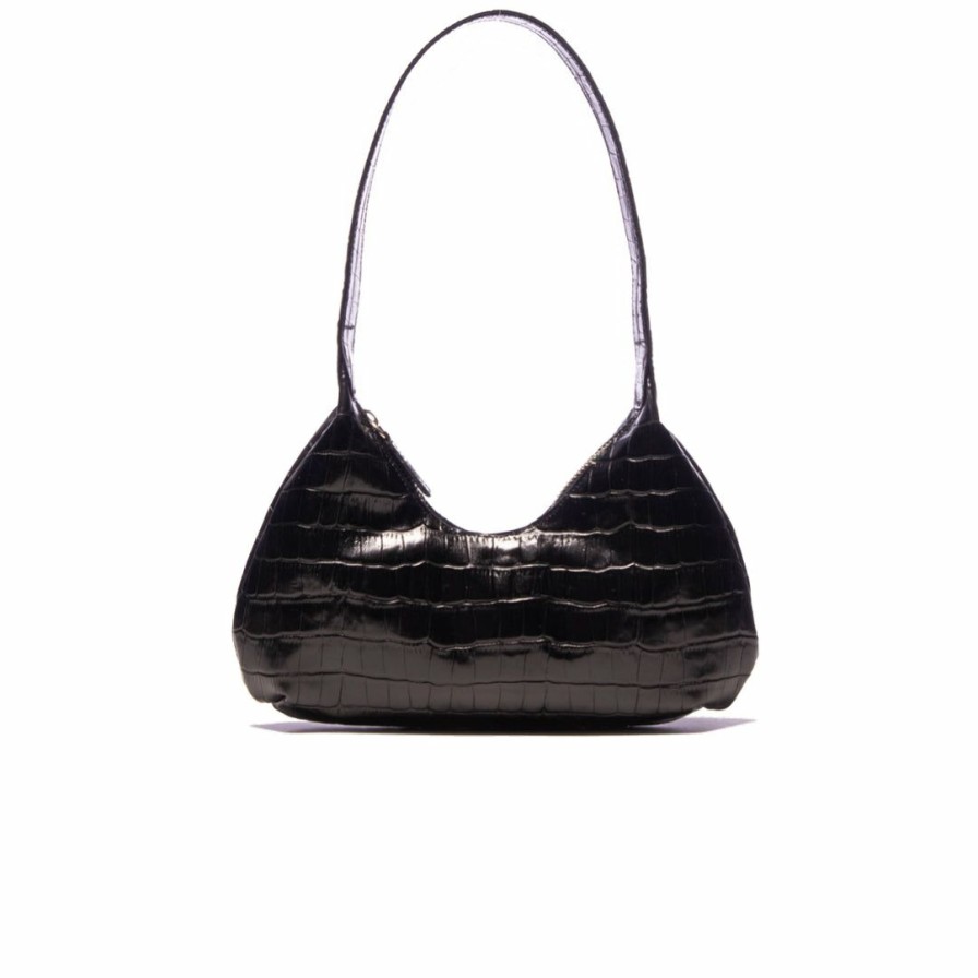 Bags L'Intervalle | L'Intervalle Mollina Women Black Croco