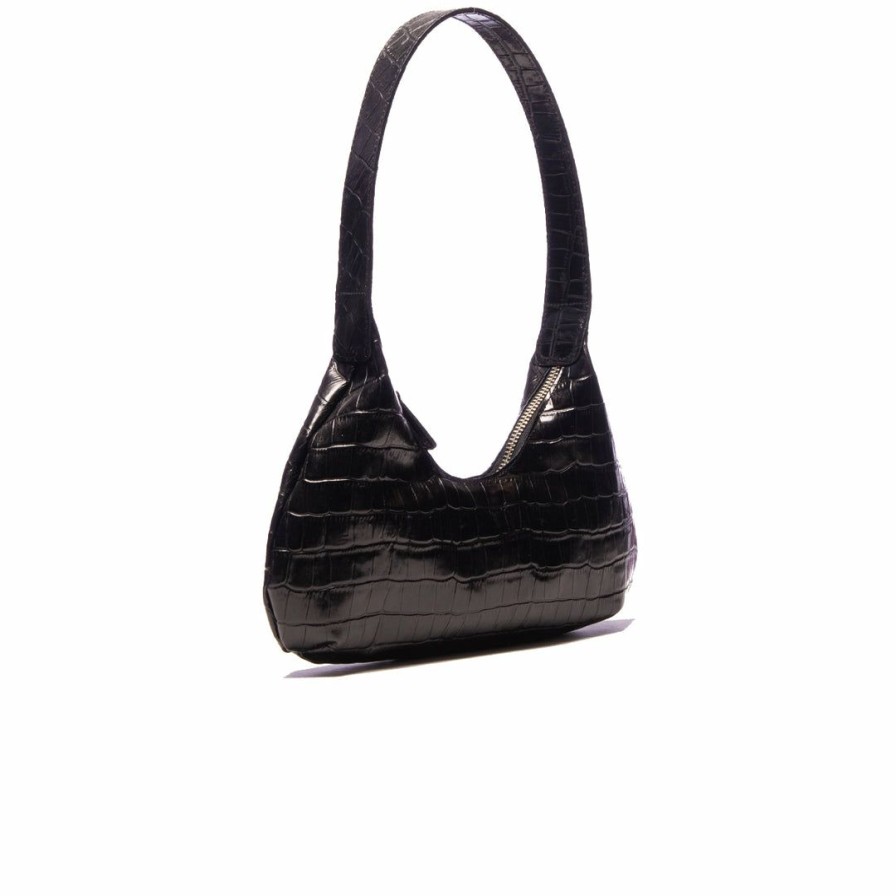 Bags L'Intervalle | L'Intervalle Mollina Women Black Croco