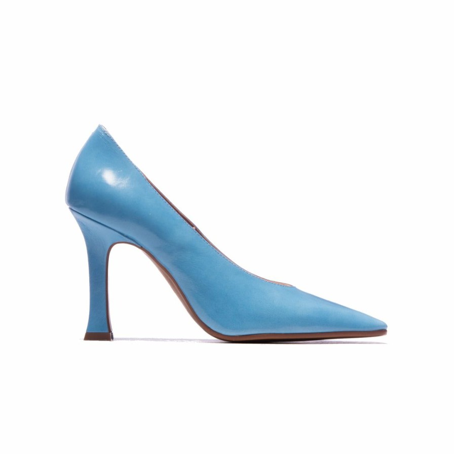 Women L'Intervalle | L'Intervalle Women Serilda Blue Leather