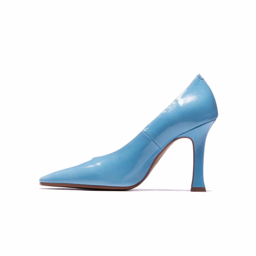 Women L'Intervalle | L'Intervalle Women Serilda Blue Leather