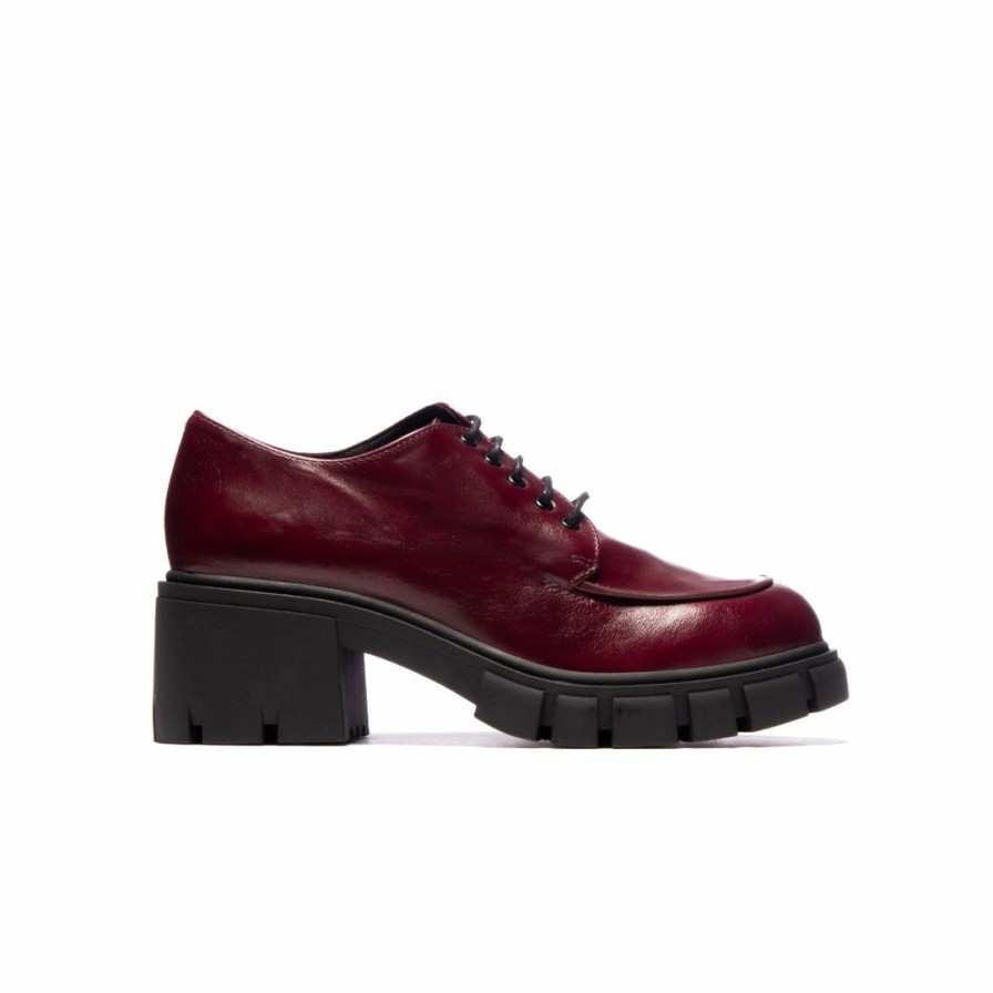 Women L'Intervalle | L'Intervalle Women Poitier Bordeaux Leather Bordeau Leather