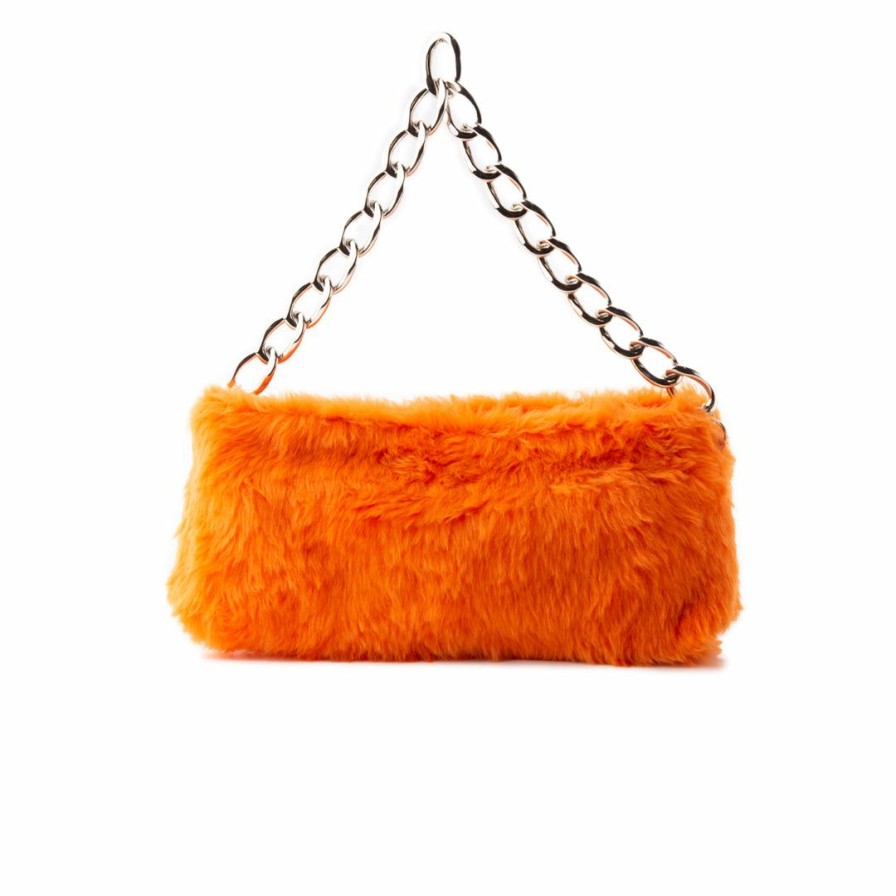 Bags L'Intervalle | L'Intervalle Melo Orange Fur Orange Fur/Fourrure Orange