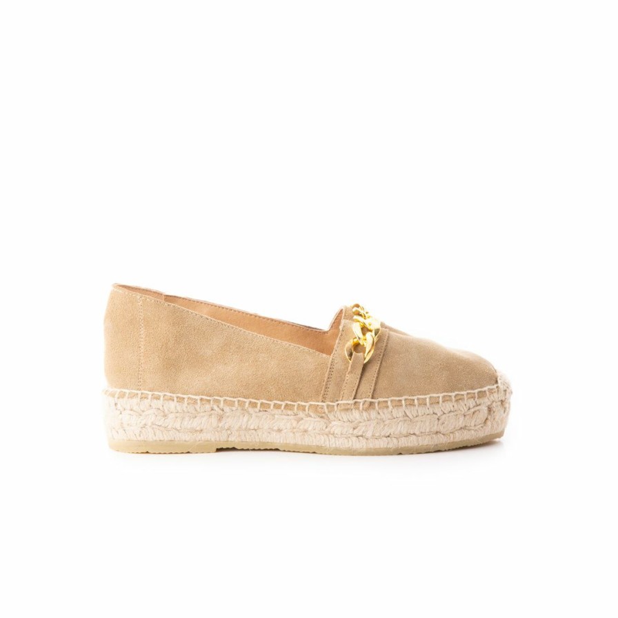 Women L'Intervalle | L'Intervalle Sabara Beige Suede Women Beige Leather/Cuir Beige