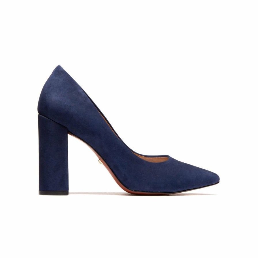 Women L'Intervalle | L'Intervalle Ciara Navy Nubuck