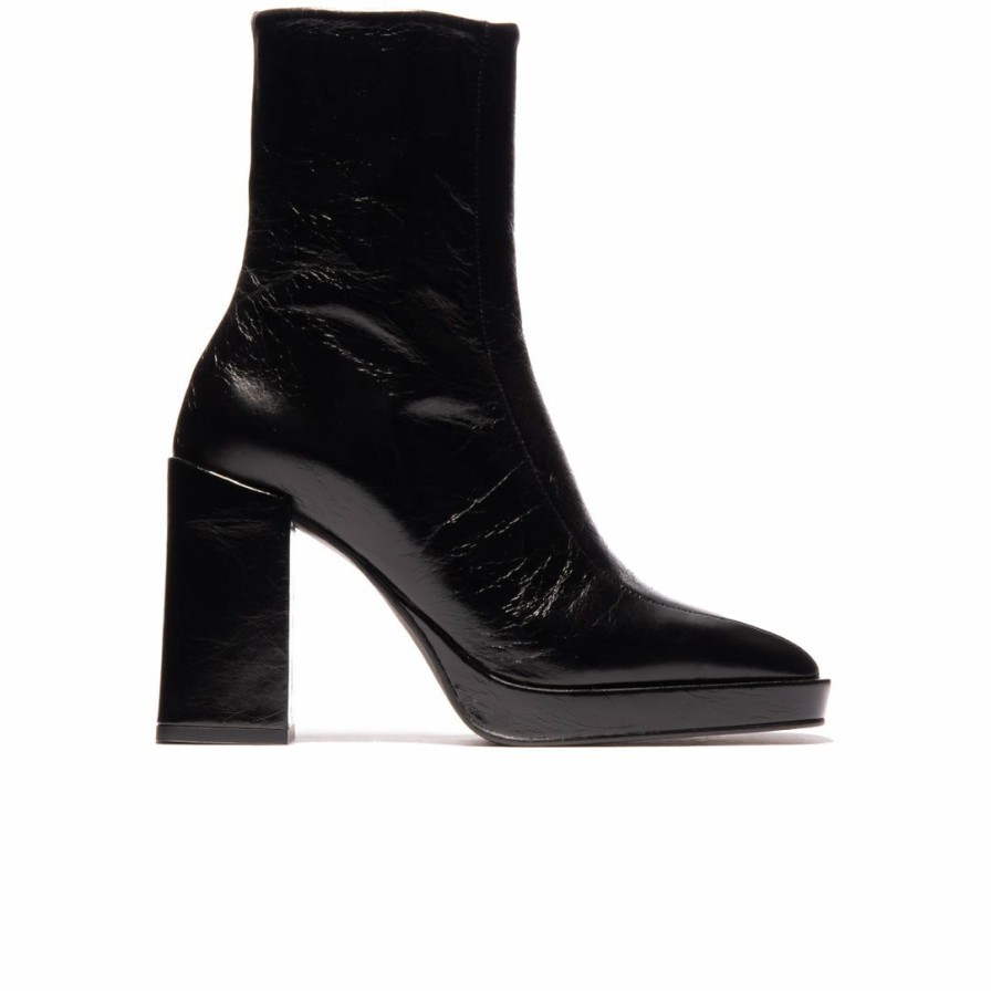 Women L'Intervalle | L'Intervalle Women Hillman Black Leather