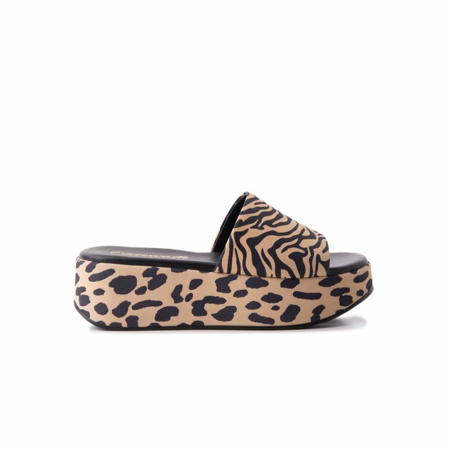 Women L'Intervalle | L'Intervalle Curacao Zebra Nubuck Zebra Nubuck/Zebre Nubuck