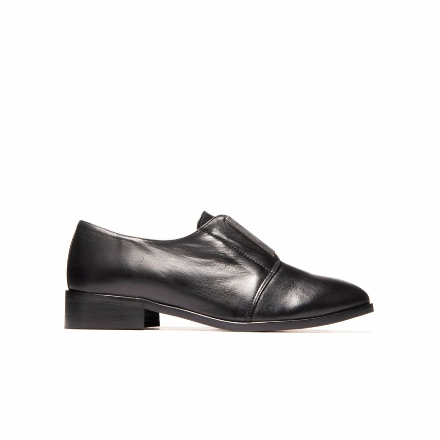 Women L'Intervalle | L'Intervalle Lucinda Black Leather Women