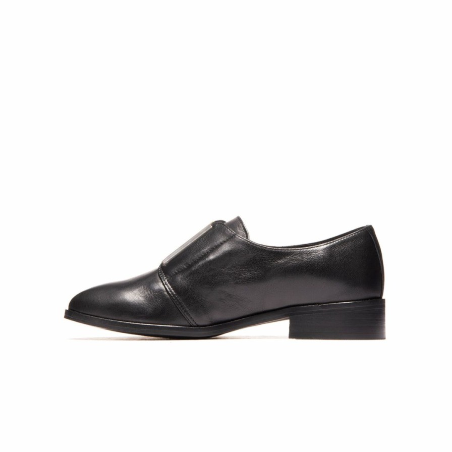 Women L'Intervalle | L'Intervalle Lucinda Black Leather Women